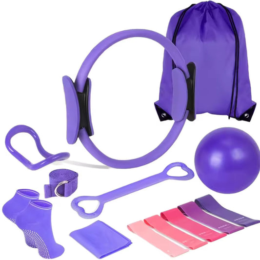 13 Pcs Portable Pilates Ball Set
