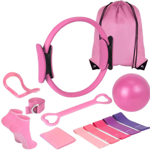 13 Pcs Portable Pilates Ball Set