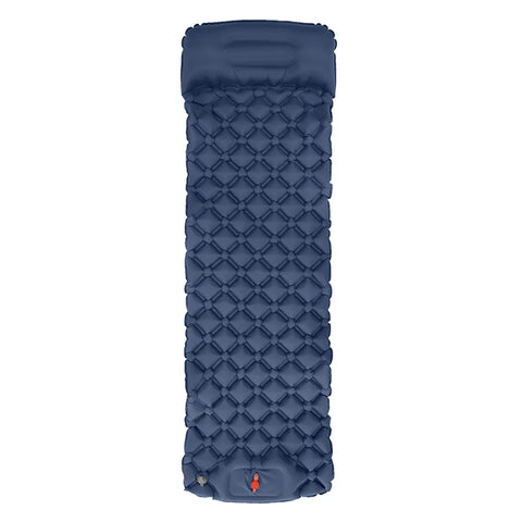 Camping Tent Air Mattress Ultralight One Person Moisture-Proof Pump Built In Air Mat Tent Sleeping Pad With Pillow