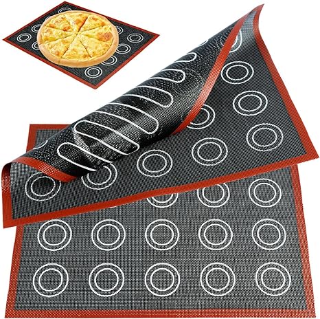 PERFORATED SILICONE BAKING MAT NON-STICK OVEN SHEET