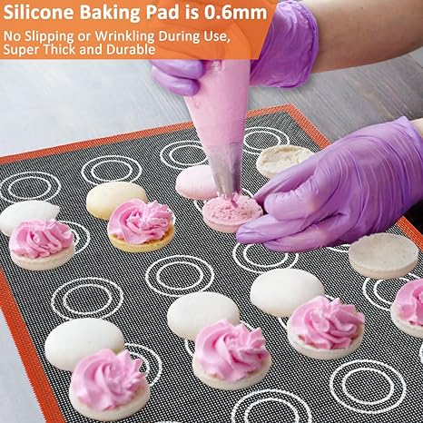 PERFORATED SILICONE BAKING MAT NON-STICK OVEN SHEET