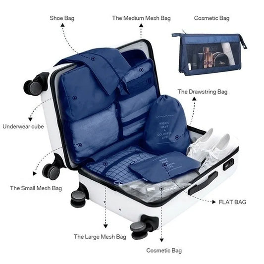 8PCS/Set Travel Organizer Bags