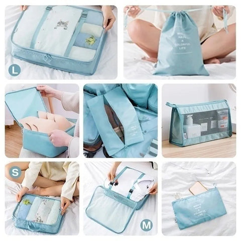 8PCS/Set Travel Organizer Bags