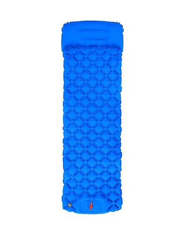 Camping Tent Air Mattress Ultralight One Person Moisture-Proof Pump Built In Air Mat Tent Sleeping Pad With Pillow