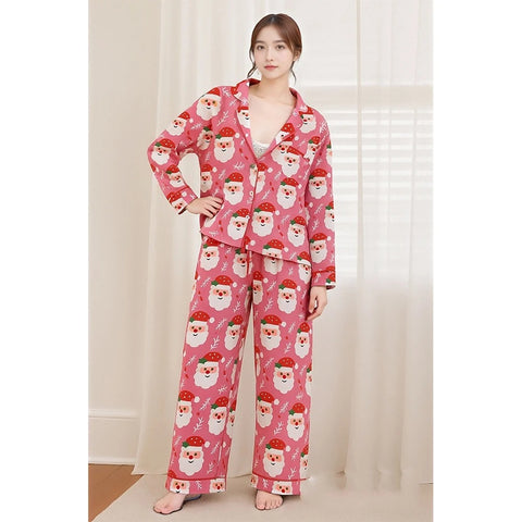 Women’s Christmas Santa Claus Pajamas Set
