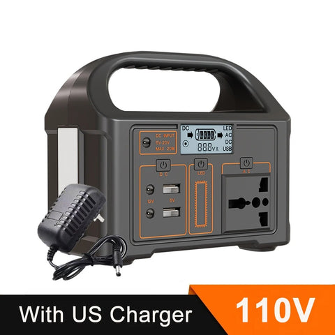 100W Solar Power and Generator Kit