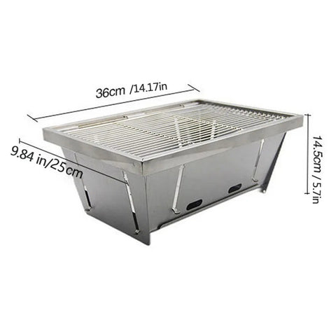 Lohas Camping Desktop Burner, Grate and Table