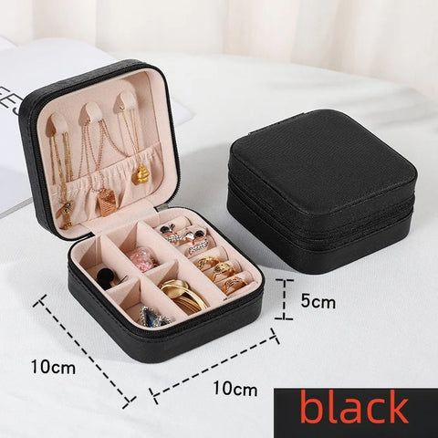 Portable Mini Jewelry Storage Box