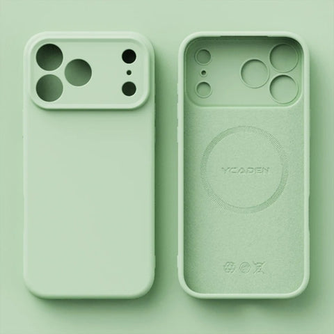 Liquid Silicone Magnetic iPhone 17 Wireless Charge Cover