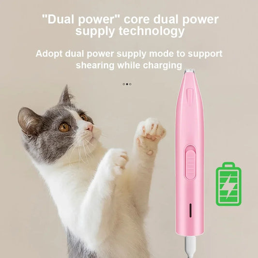 Pet Hair Trimmer with LED