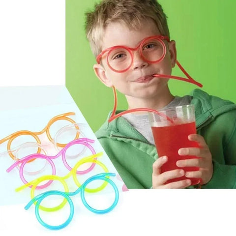 Reusable PVC Glasses Flexible Drinking Straw