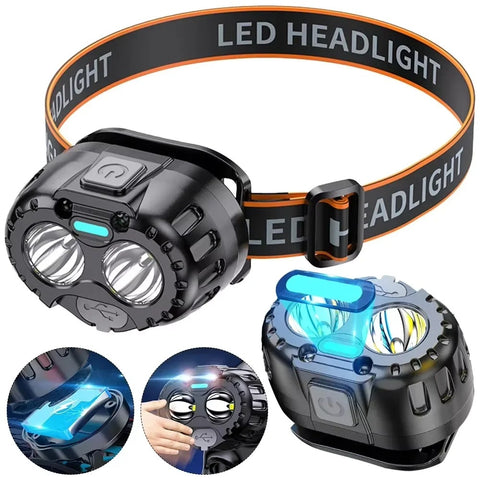Emergency Head Flashlight
