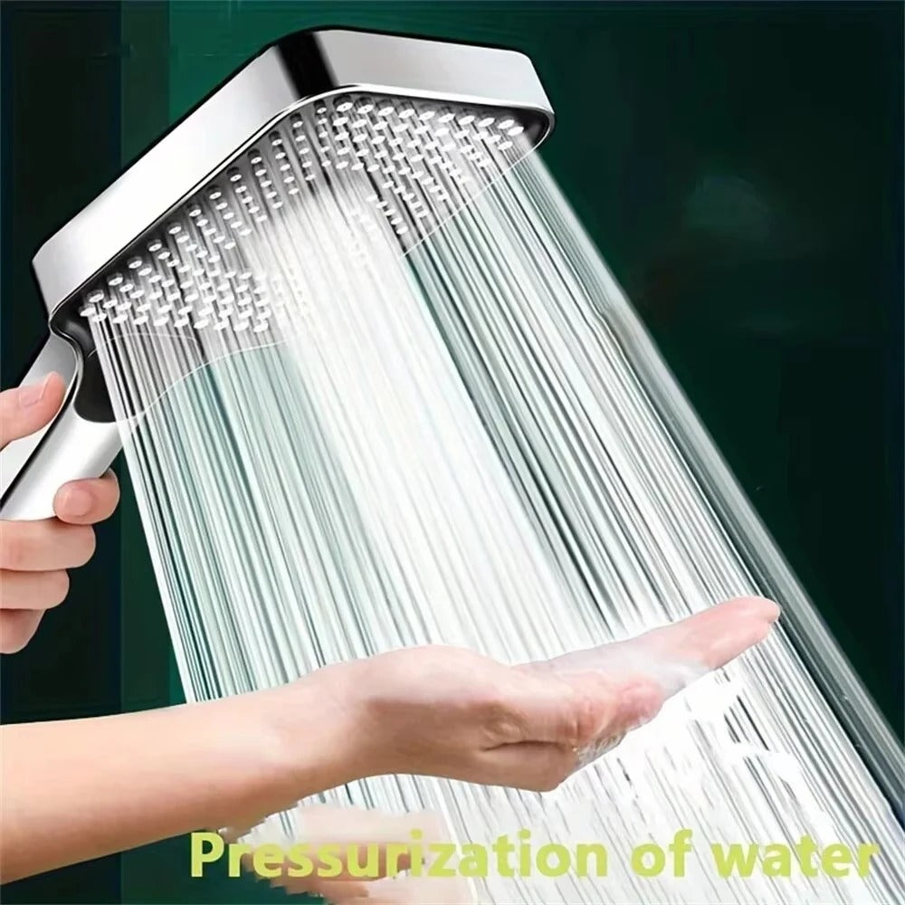 Adjustable High-Pressure Shower Head