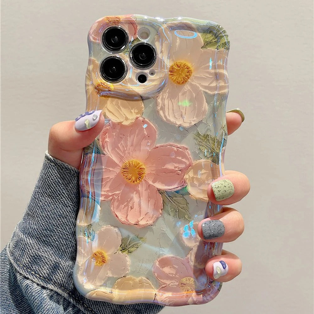 Retro Oil Painting iPhone Case