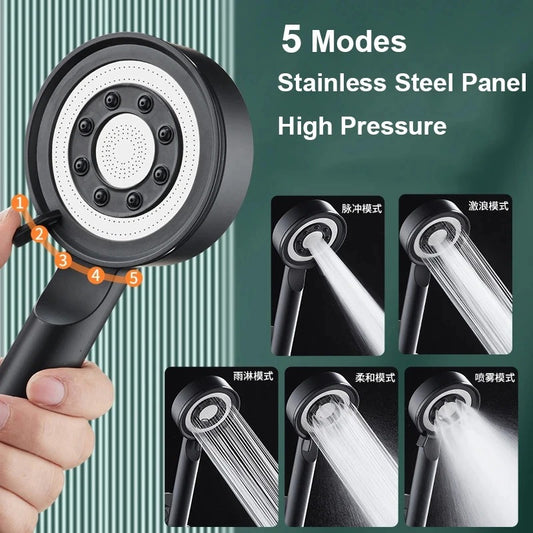 5 Modes High-Pressure Shower Head