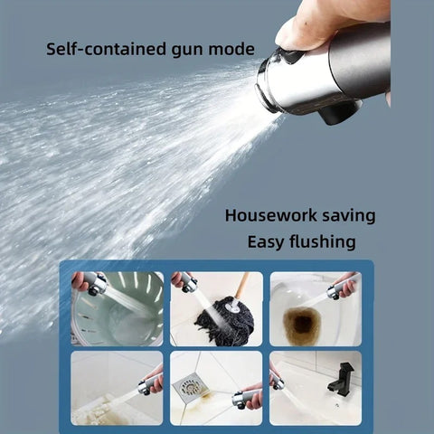 4-Mode High-Pressure Shower Head with Filter