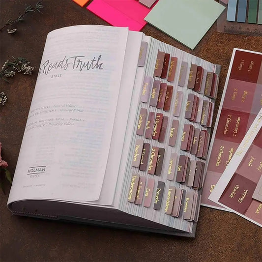5 Sheets Bible Index Tabs