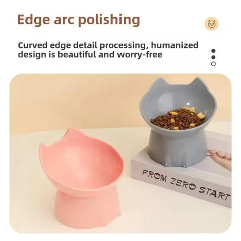 Cat Bowl with Long Ears Design