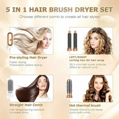 5-in-1 Hair Styler Tool