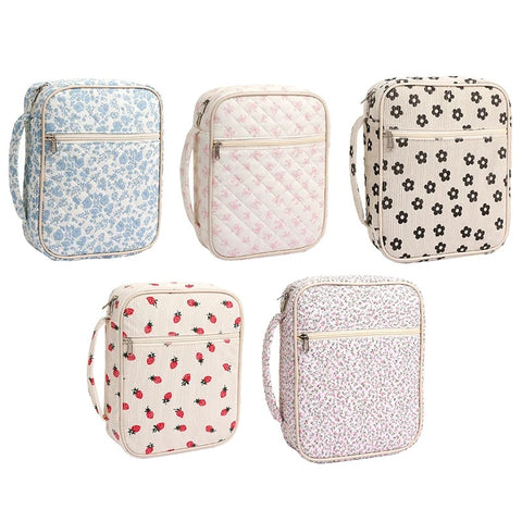 Floral Bible Storage Bags