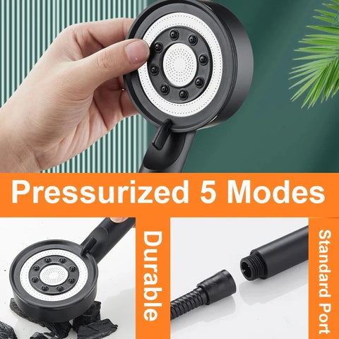 5 Modes High-Pressure Shower Head