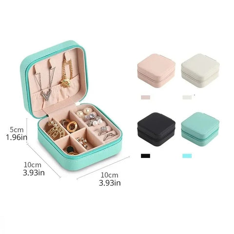 Portable Mini Jewelry Storage Box