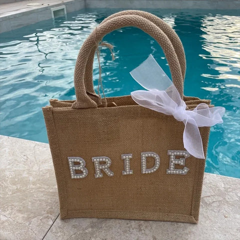 Bride  Beach Tote Bag