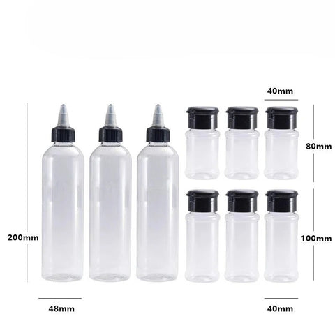 Portable Outdoor Seasoning Bottle Set