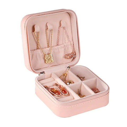 Portable Mini Jewelry Storage Box