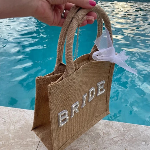 Bride  Beach Tote Bag