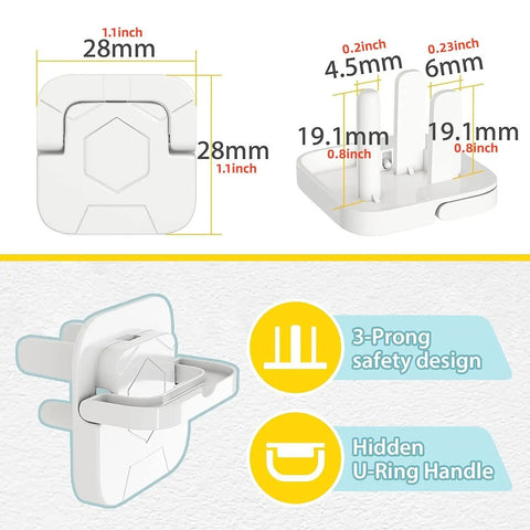 50PCS Baby Proofing Outlet Covers