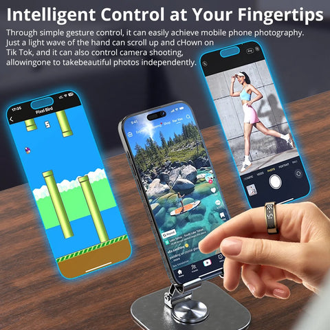 Smart Ring for Health & Phone Control
