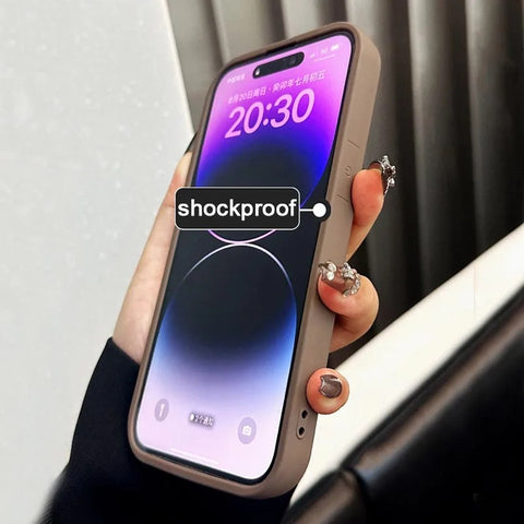 Luxury Cute 3D Love Heart Silicone IPhone Case