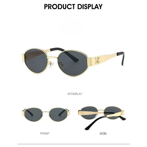 Luxury Metal Frame Sunglasses