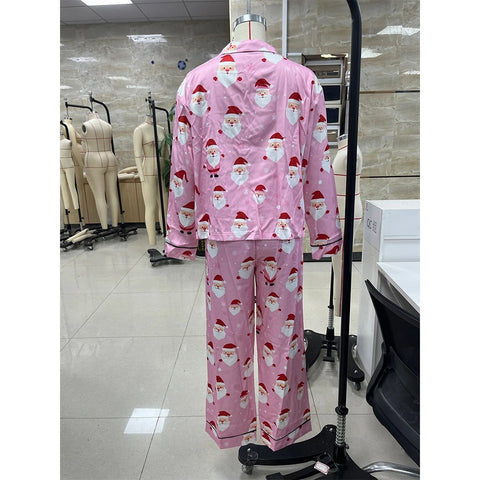 Women’s Christmas Santa Claus Pajamas Set