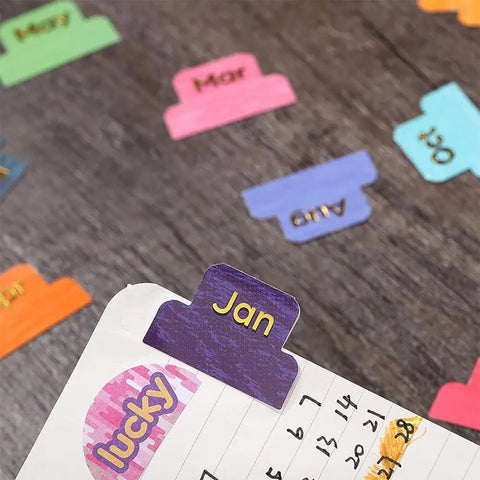5 Sheets Bible Index Tabs