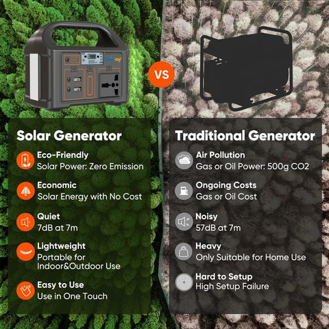 100W Solar Power and Generator Kit
