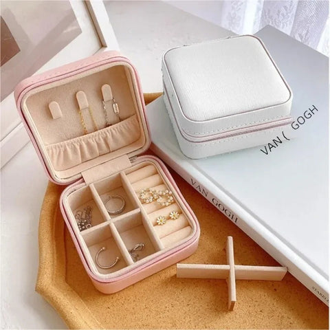 Portable Mini Jewelry Storage Box