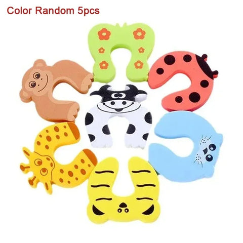 5pcs Baby Safety Door Stopper