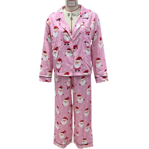 Women’s Christmas Santa Claus Pajamas Set