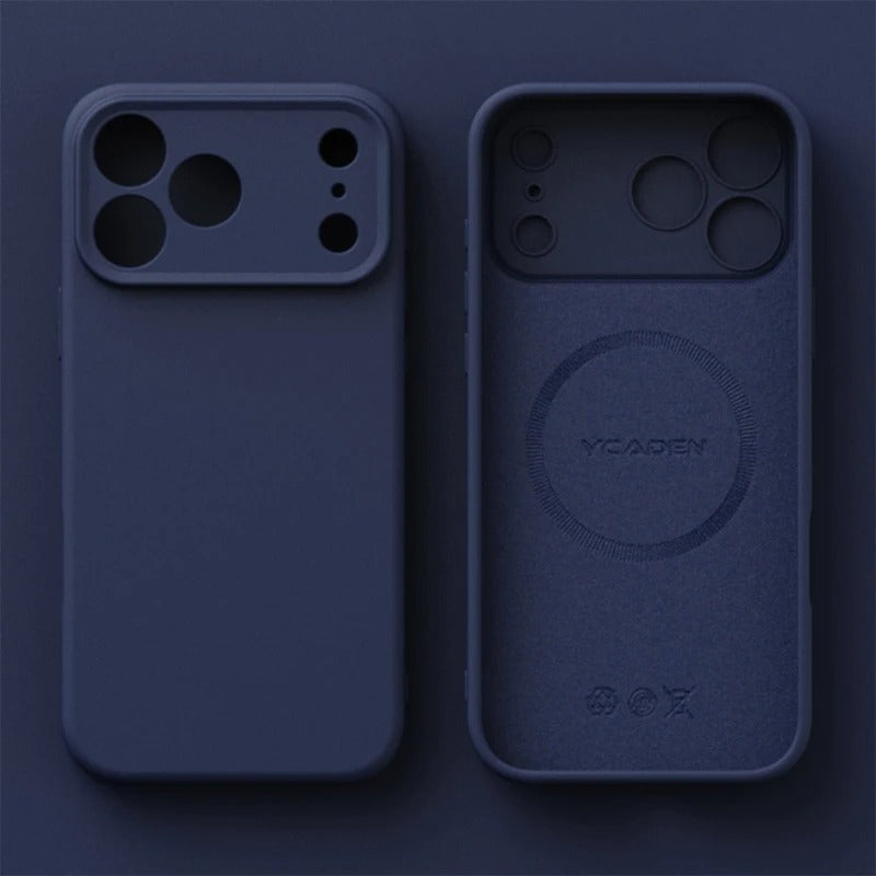 Liquid Silicone Magnetic iPhone 17 Wireless Charge Cover