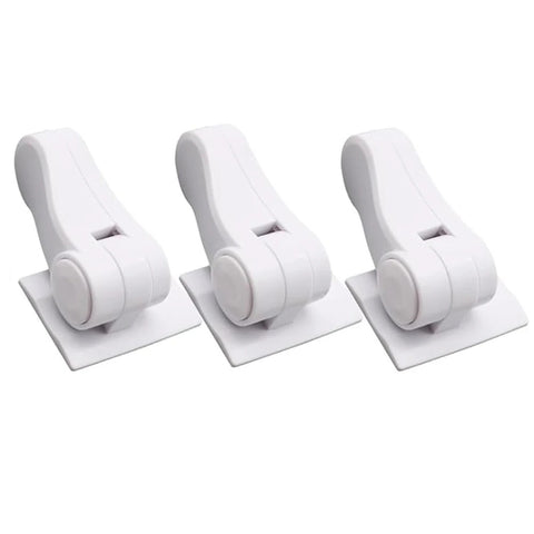 Baby Safety Door Handle Lock – Childproof Lever Lock with Adhesive