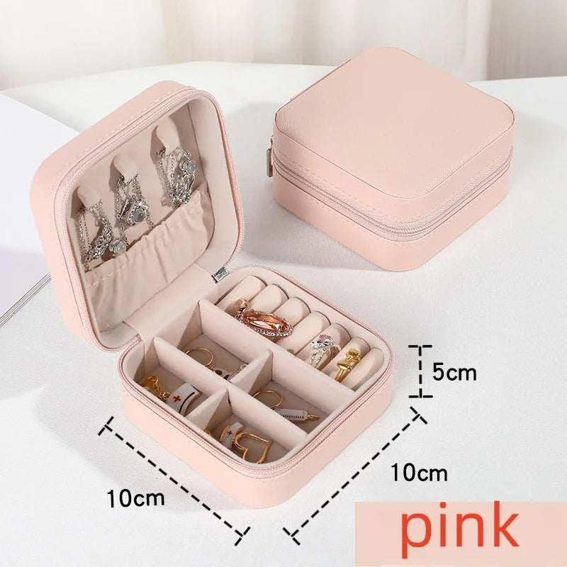 Portable Mini Jewelry Storage Box