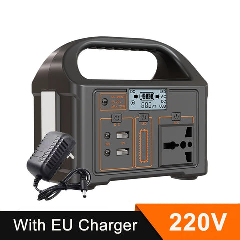 100W Solar Power and Generator Kit