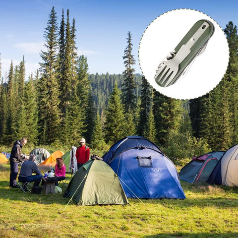 7 IN 1 CAMPING PICNIC CUTLERY KNIFE
