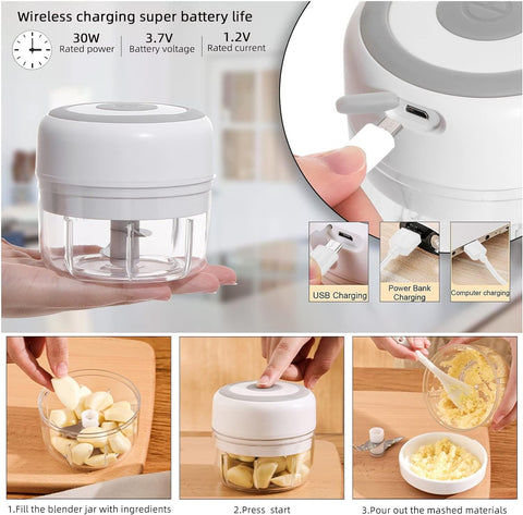 MINI ELECTRIC GARLIC CRUSHER